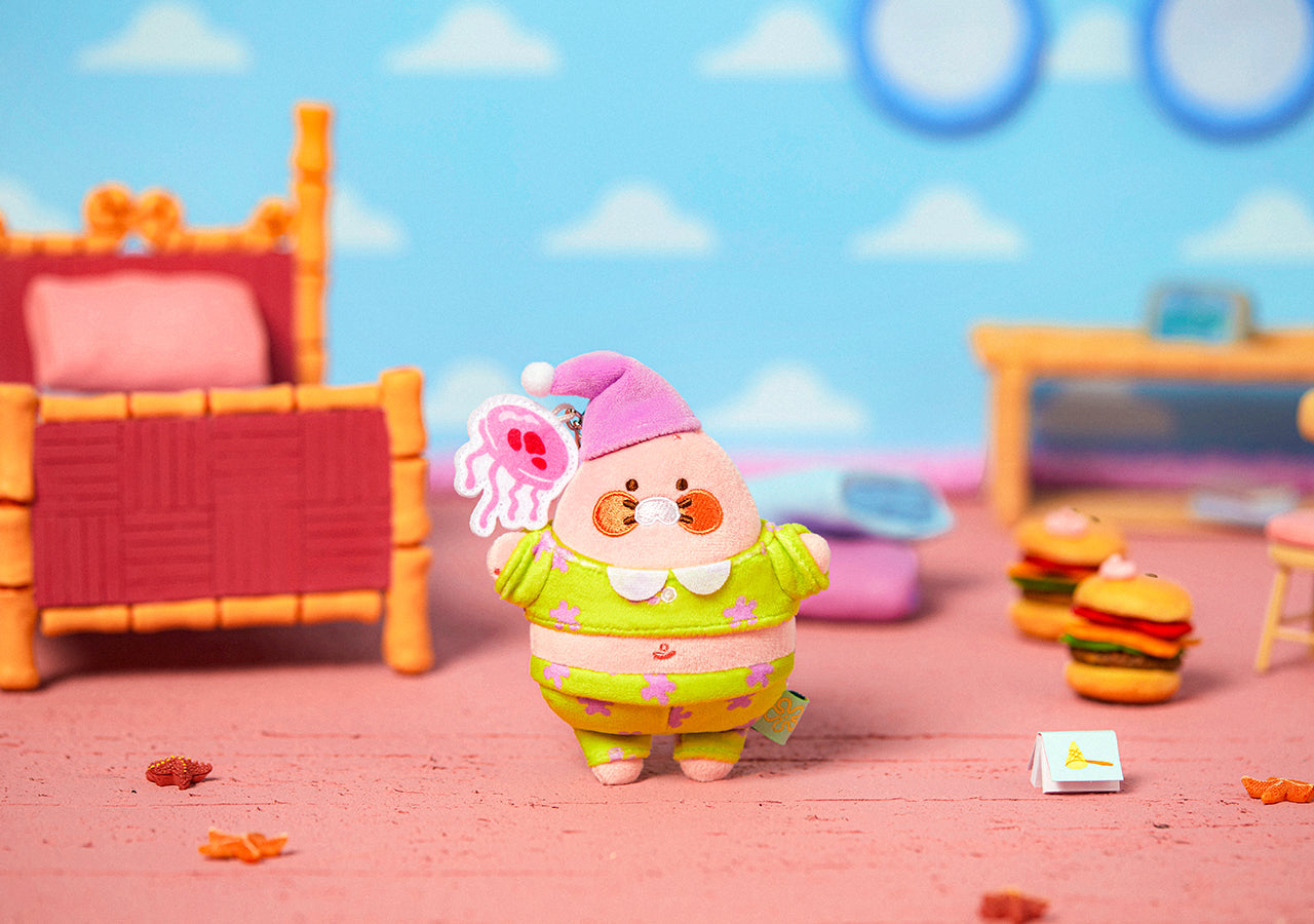 SpongeBobXFriends Baby Patrick Keychain Plush Baby Chunsik - Authentic Kakao Friends from Korea | Koolseoul