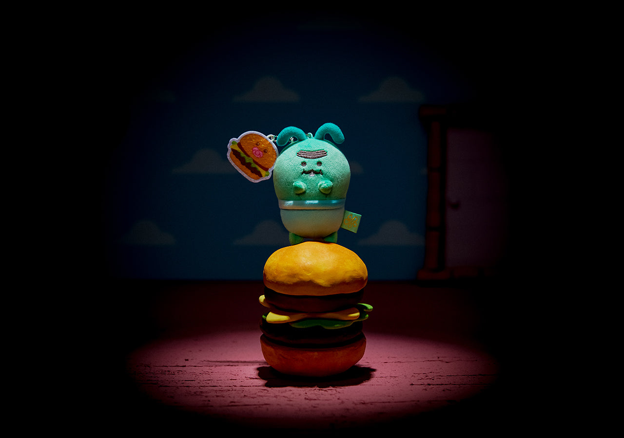 SpongeBobXFriends Baby Keychain Plush Jordy - Korean kawaii Kakao Friends | Koolseoul