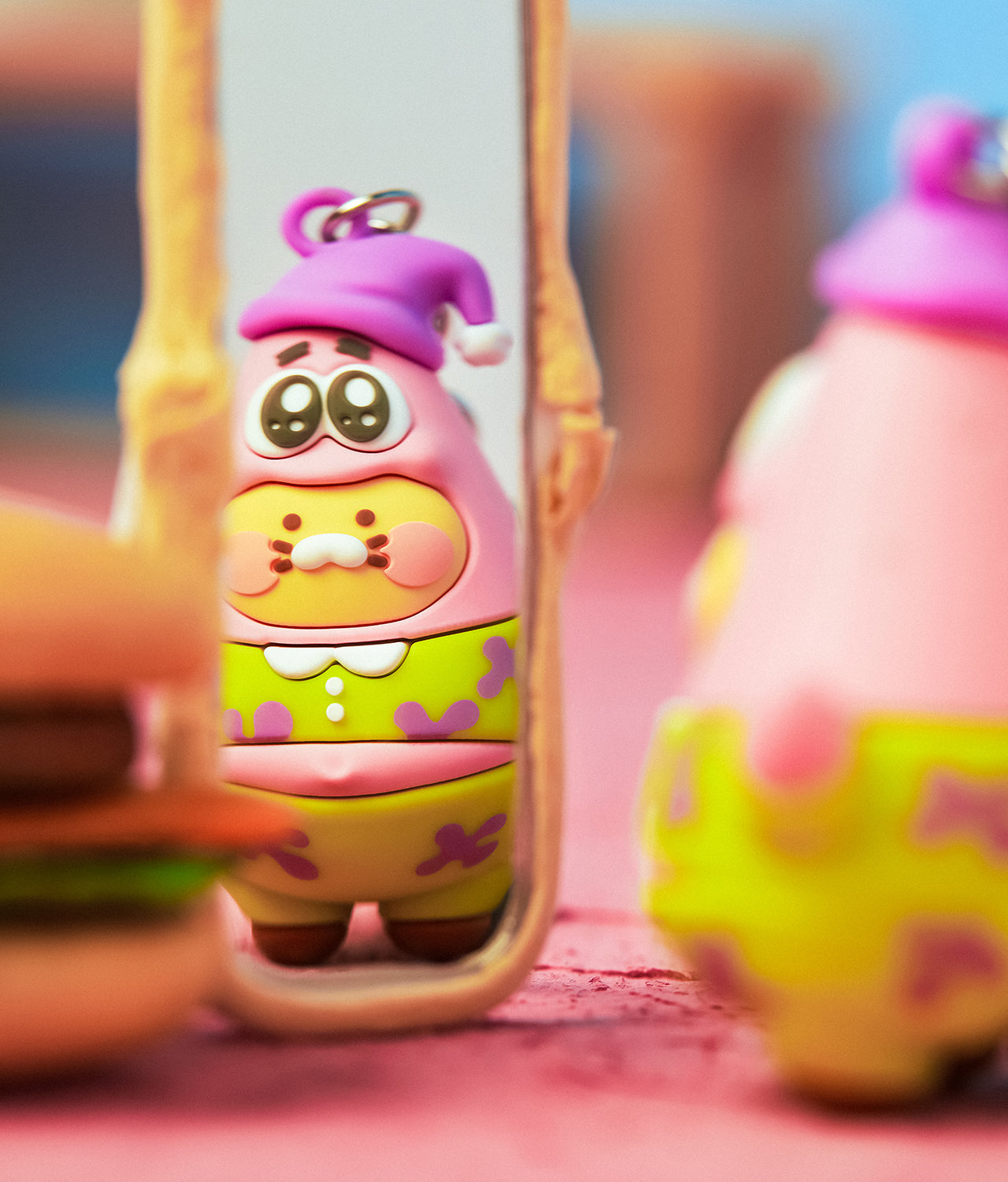 SpongeBobXFriends Baby Patrick Figurine Keychain Baby Chunsik - Authentic Kakao Friends from Korea | Koolseoul