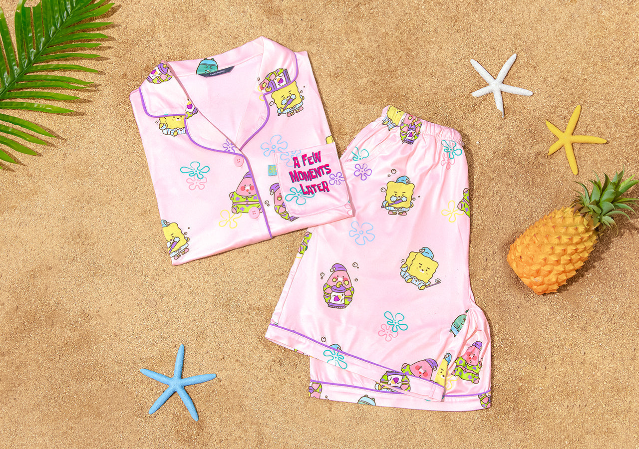 SpongeBobXFriends Women Pajamas Friends - Authentic Kakao Friends from Korea | Koolseoul