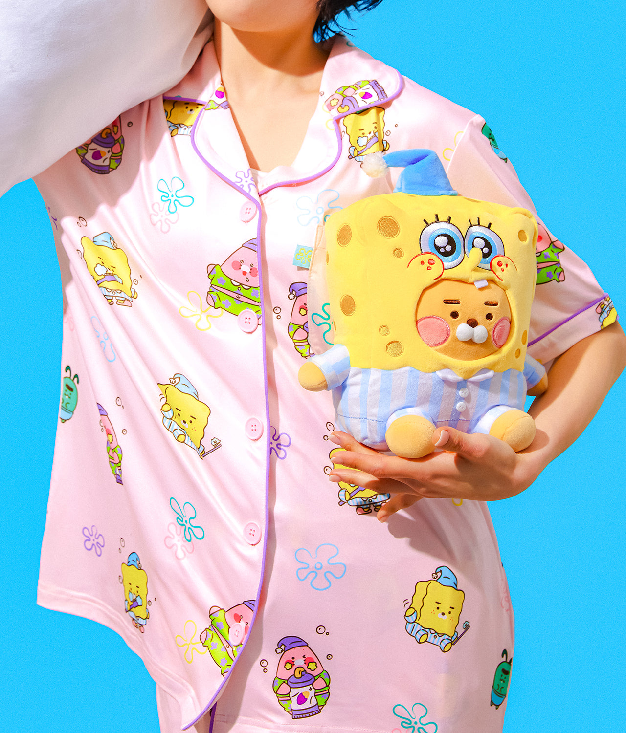 SpongeBobXFriends Women Pajamas Friends - Authentic Kakao Friends from Korea | Koolseoul