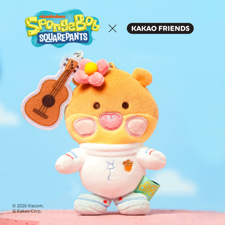 Kakao Friends - Spongebobxfriends Baby Sandy Keychain Plush Little Apeach