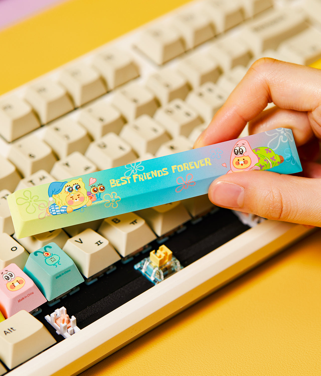 SpongeBobXFriends Cap 4 Set Friends - Authentic Kakao Friends from Korea | Koolseoul