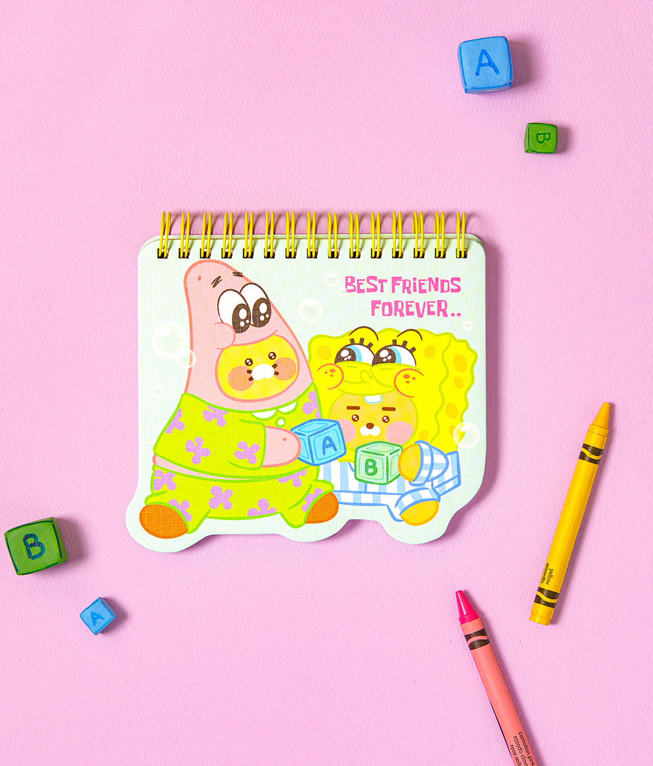 SpongeBobXFriends Little Ryan&Baby Chunsik Stationery - Official Kakao Friends merchandise | Koolseoul
