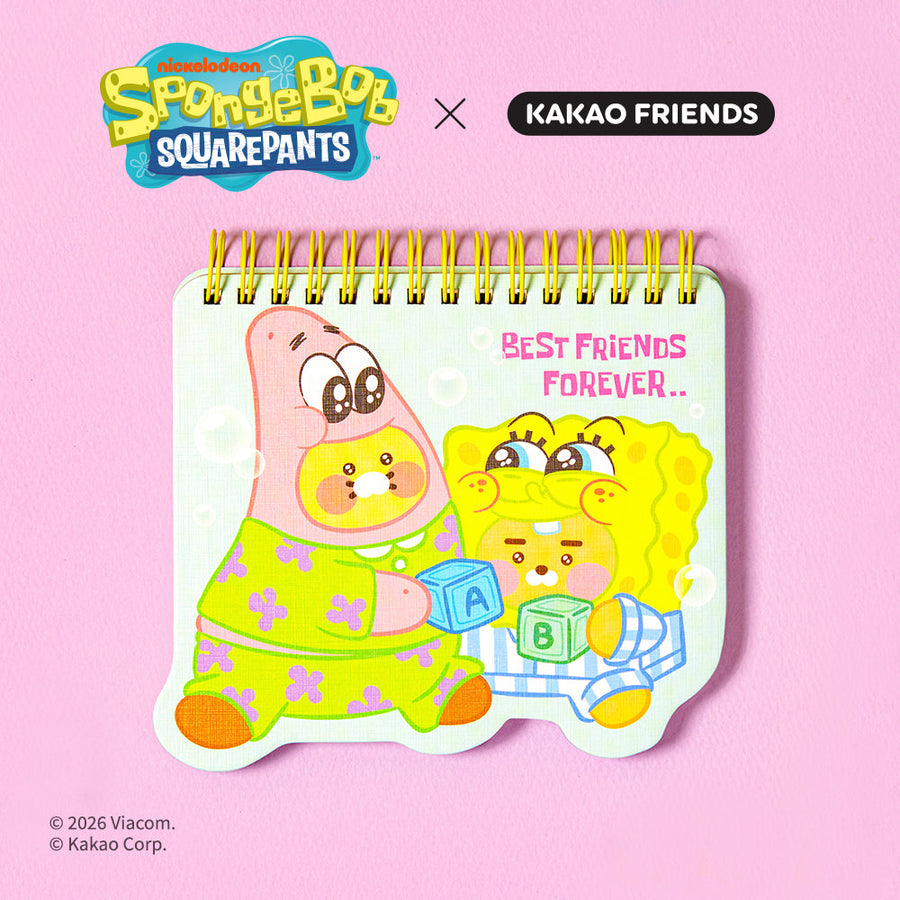 Kakao Friends - Spongebobxfriends Little Ryan&Baby Chunsik Stationery