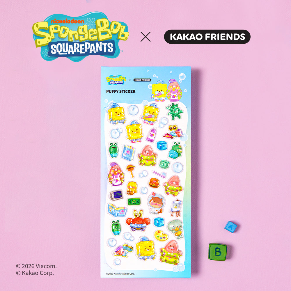 SpongeBobXFriends Sticker Friends - Official Kakao Friends merchandise | Koolseoul