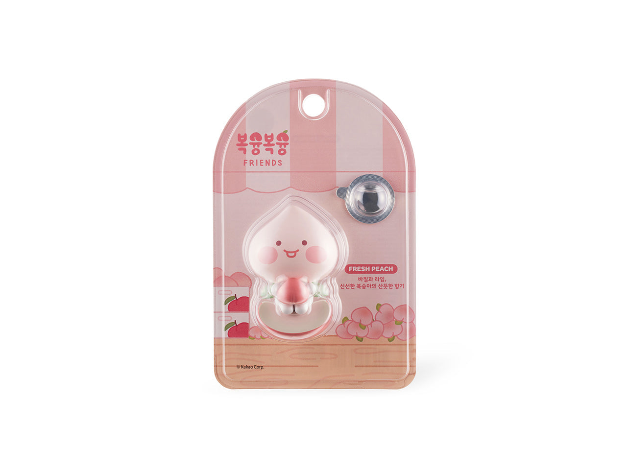 Peach Peach Car Air Freshener Little Apeach - Korean kawaii Kakao Friends | Koolseoul
