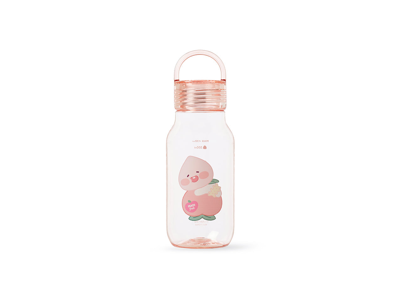 Peach Peach Clear Bottle Little Apeach - Official Kakao Friends merchandise | Koolseoul