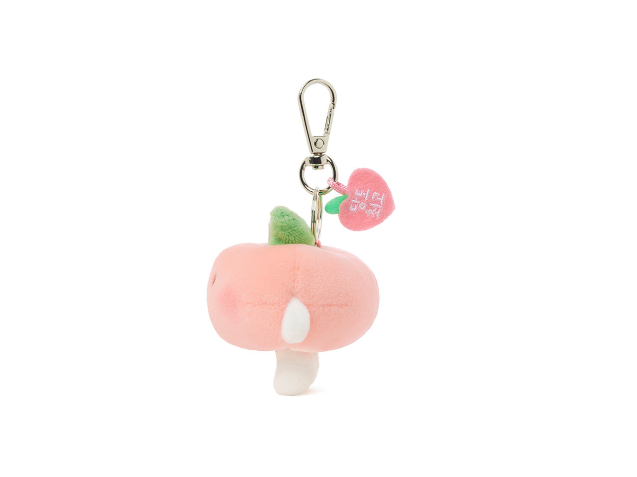 Peach Peach Keychain Plush Flat Little Apeach - Official Kakao Friends merchandise | Koolseoul
