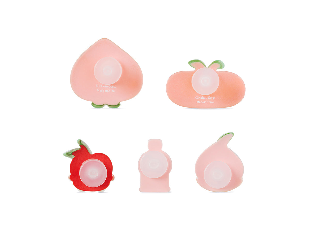 Peach Peach Accessoire Charm Set Friends - Official Kakao Friends merchandise | Koolseoul