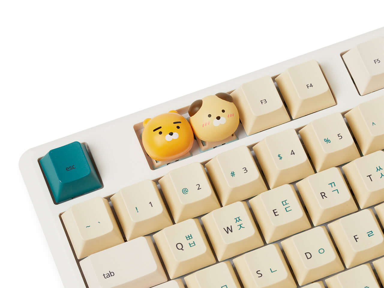 Kakao Friends Ryan Keycap Keyring