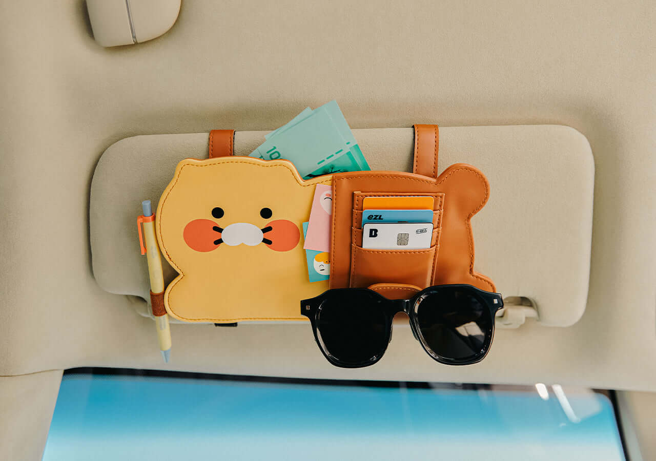 Kakao Friends Chunsik Sun Visor Organizer