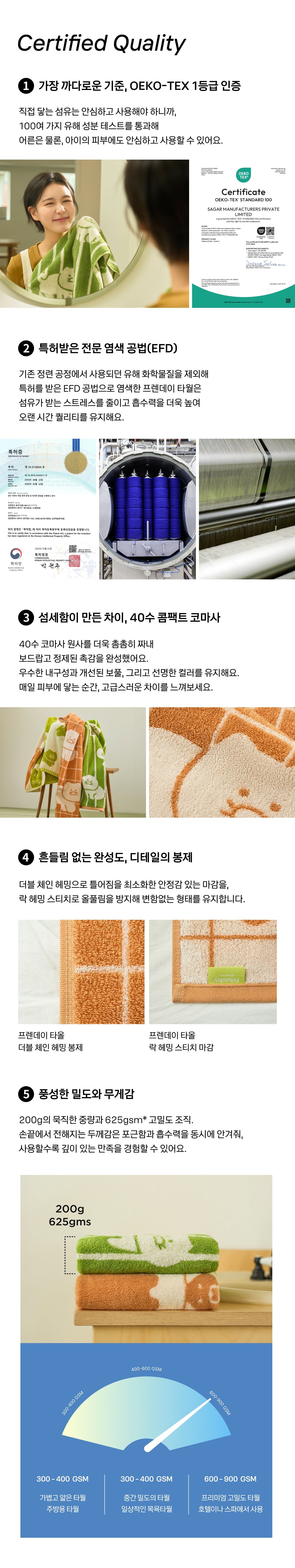 FRIENDAY 2P Set Green& Chunsik Serviette - Korean kawaii Kakao Friends | Koolseoul