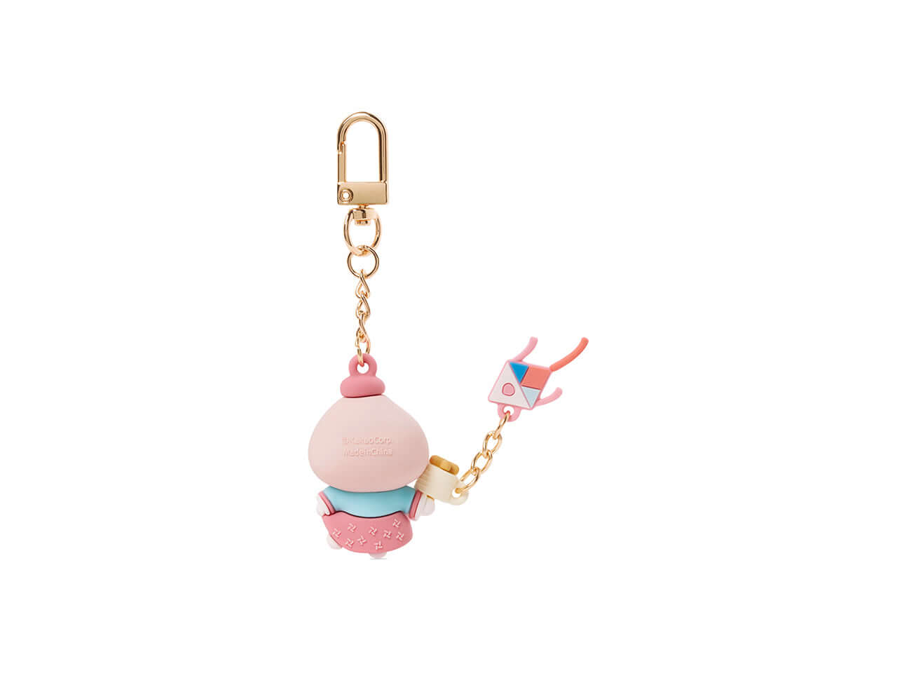 Kakao Friends Apeach Figure Keyring