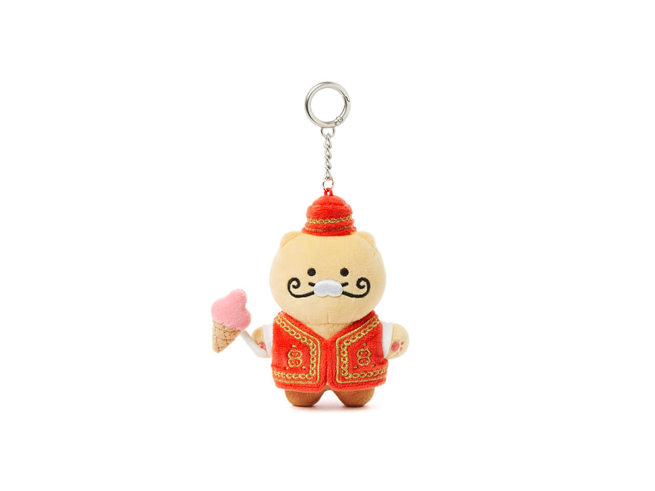 Kakao Friends Chunsik Plush Keyring