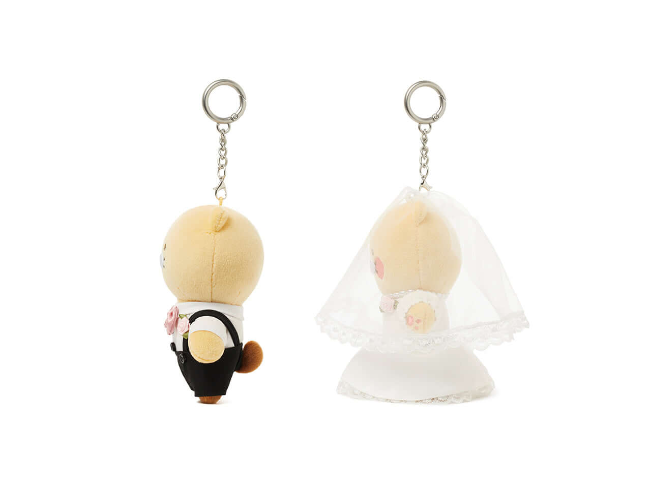 Kakao Friends Chunsik Plush Keyring Set