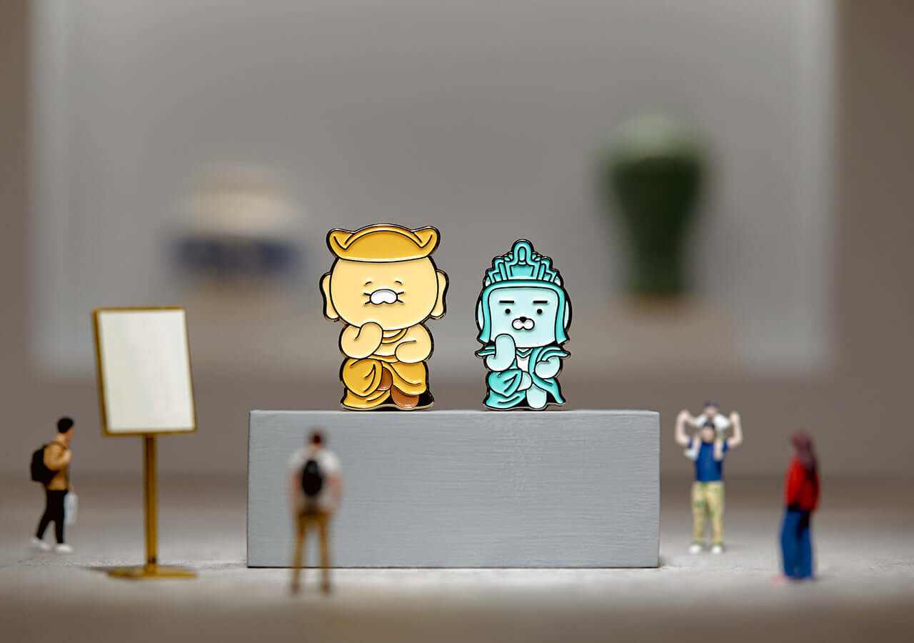 Kakao Friends Chunsik Badge Set