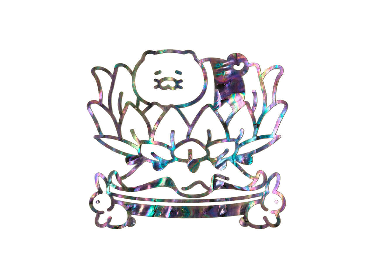 Kakao Friends Chunsik Mother-of-pearl Stickers