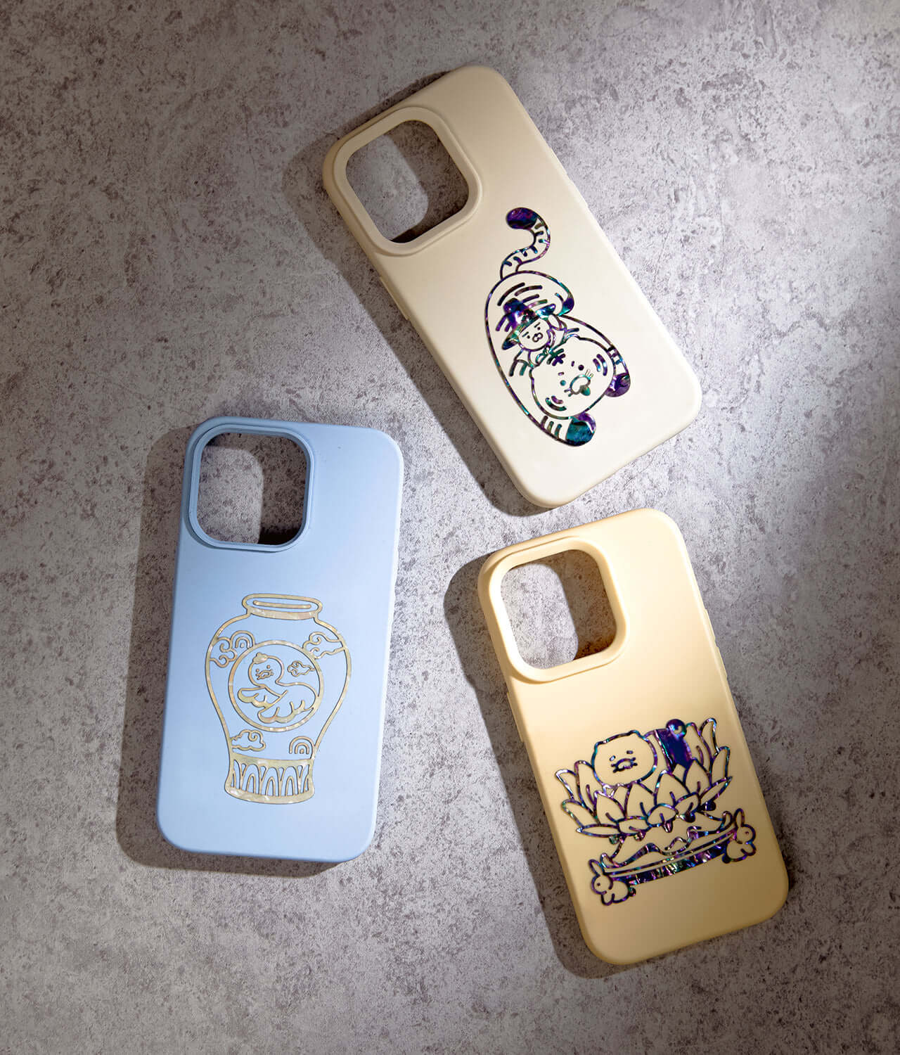 Kakao Friends Chunsik Mother-of-pearl Stickers