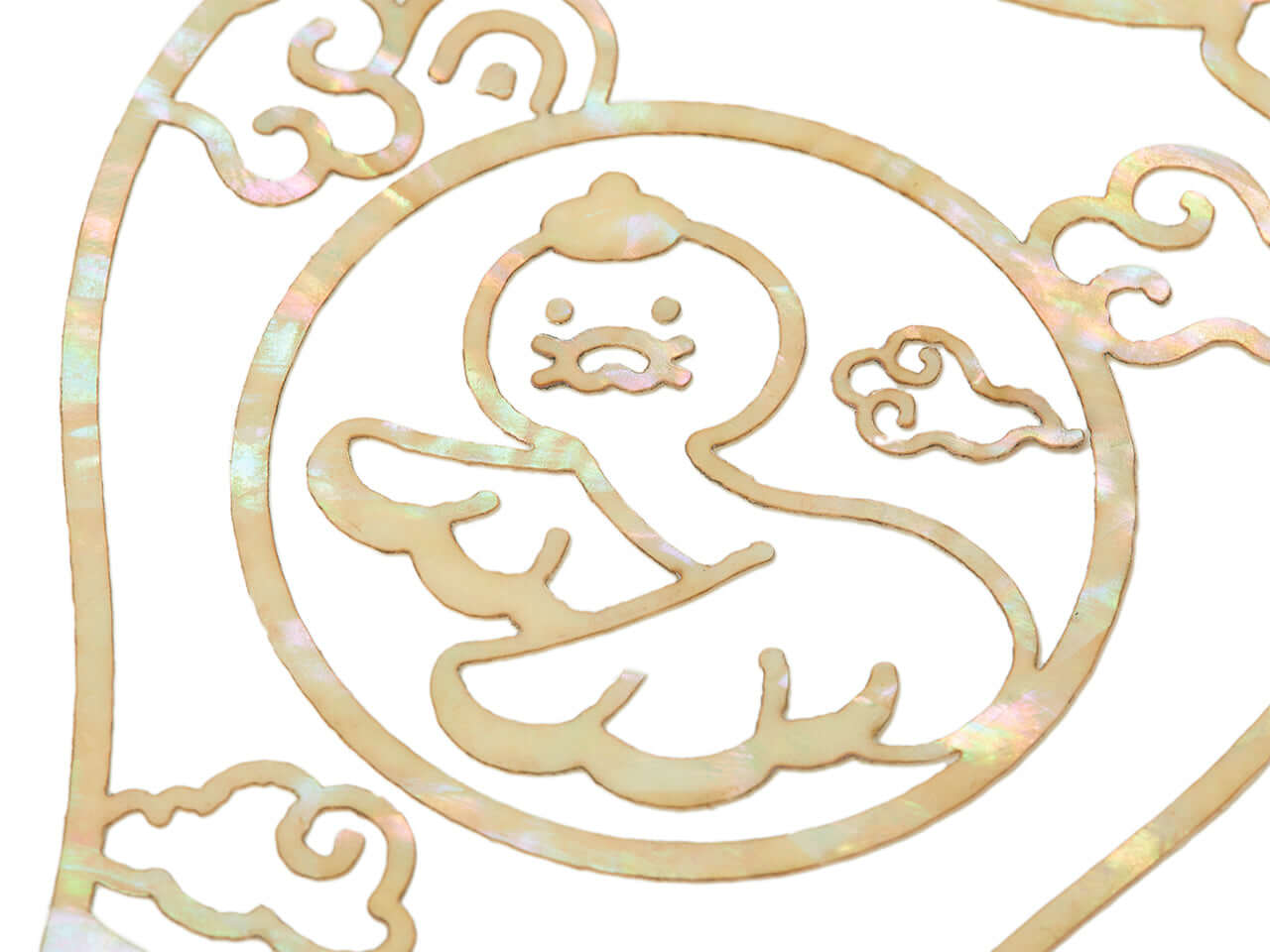 Kakao Friends Chunsik Mother-of-pearl Stickers