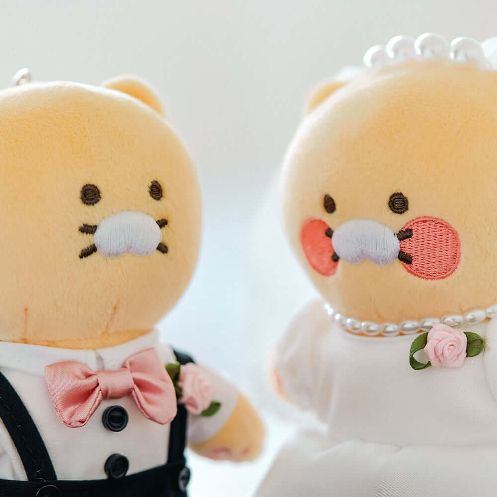 Kakao Friends Chunsik Plush Keyring Set