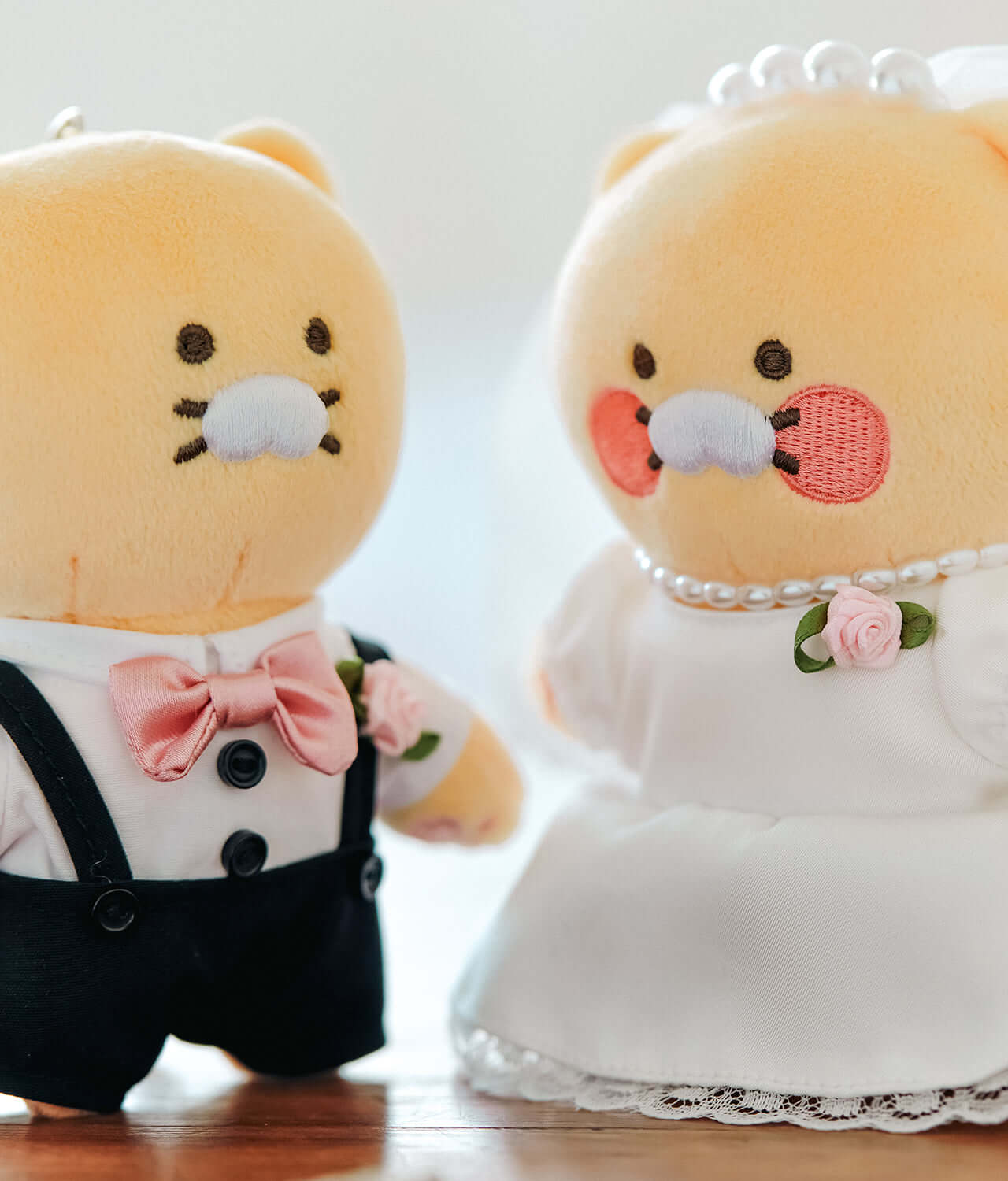 Kakao Friends Chunsik Plush Keyring Set