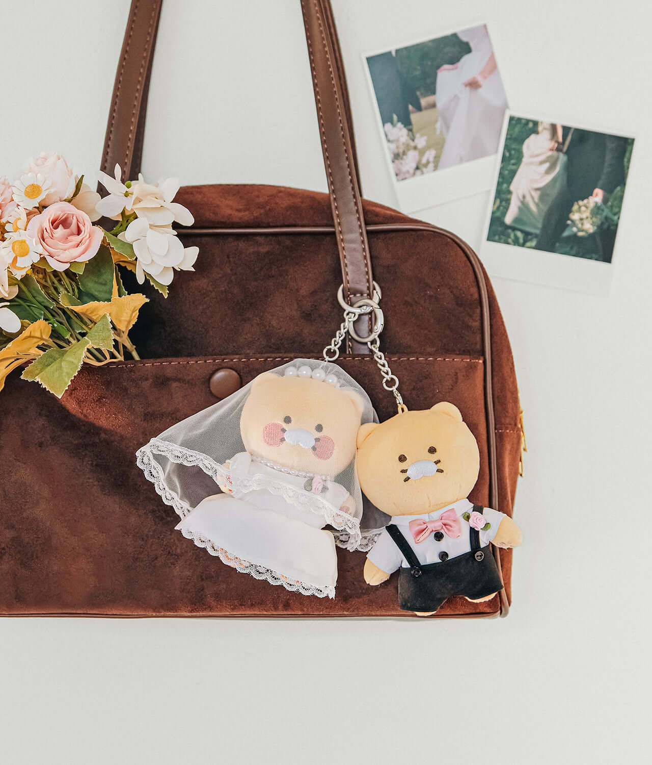 Kakao Friends Chunsik Plush Keyring Set