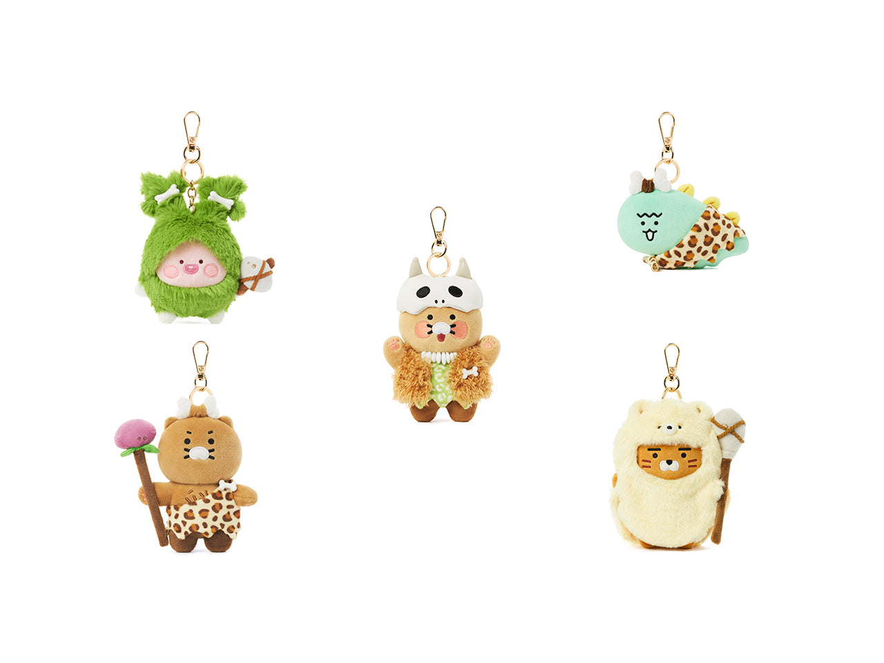 Kakao Friends Ryan Plush Keyring