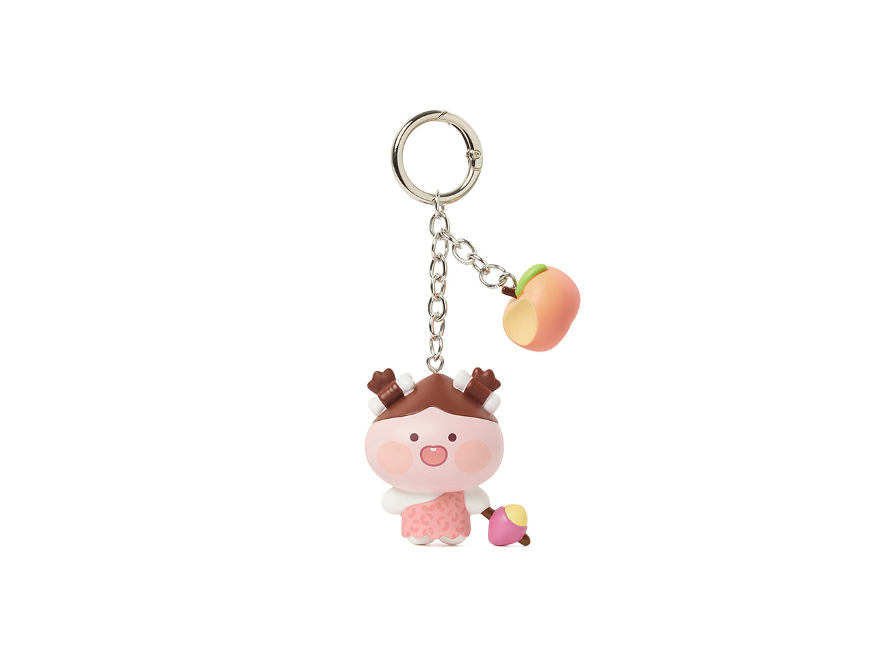 Kakao Friends Apeach Figure Keyring