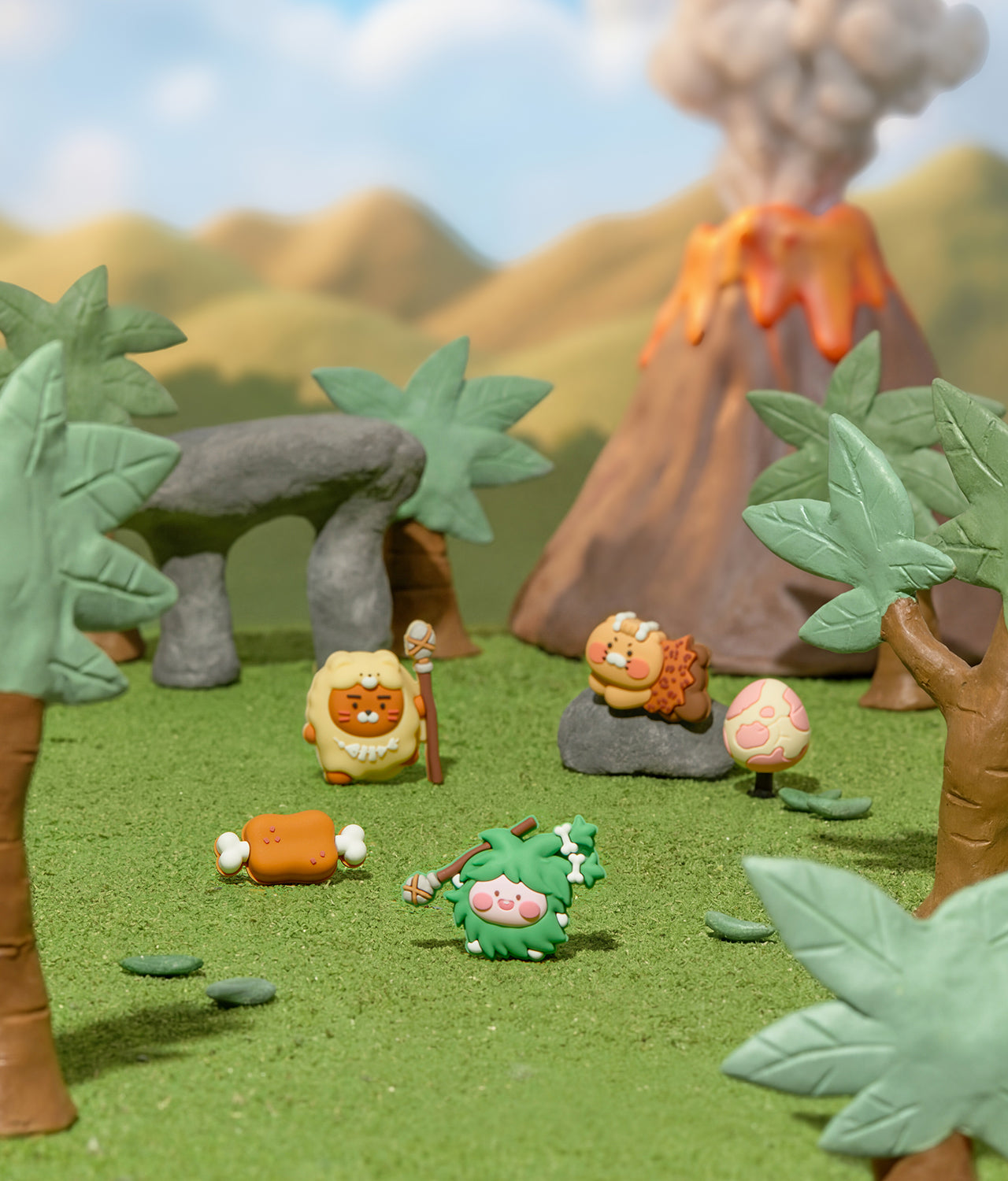 Kakao Friends Con Silicone Charms Set Set