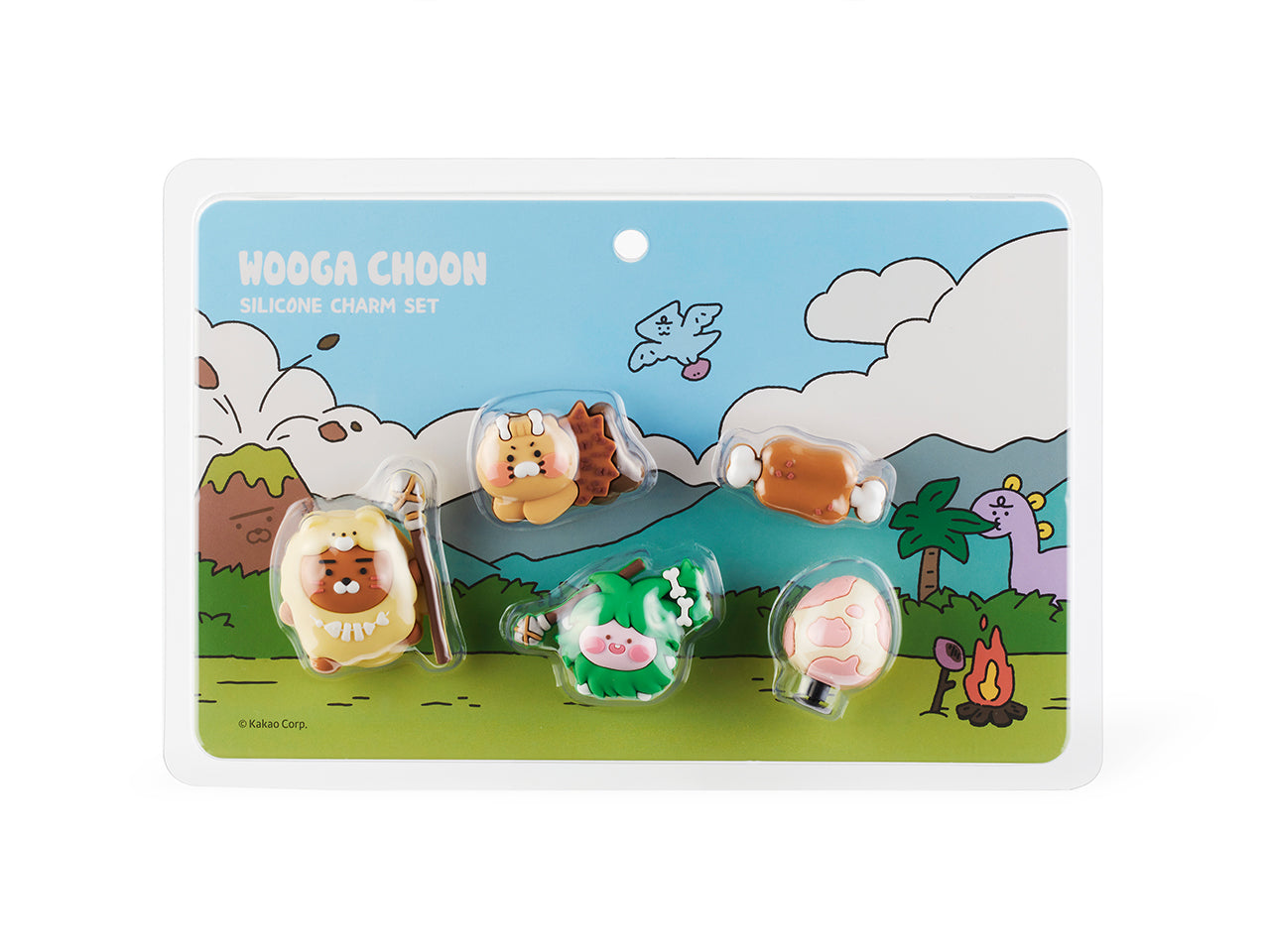Kakao Friends Con Silicone Charms Set Set