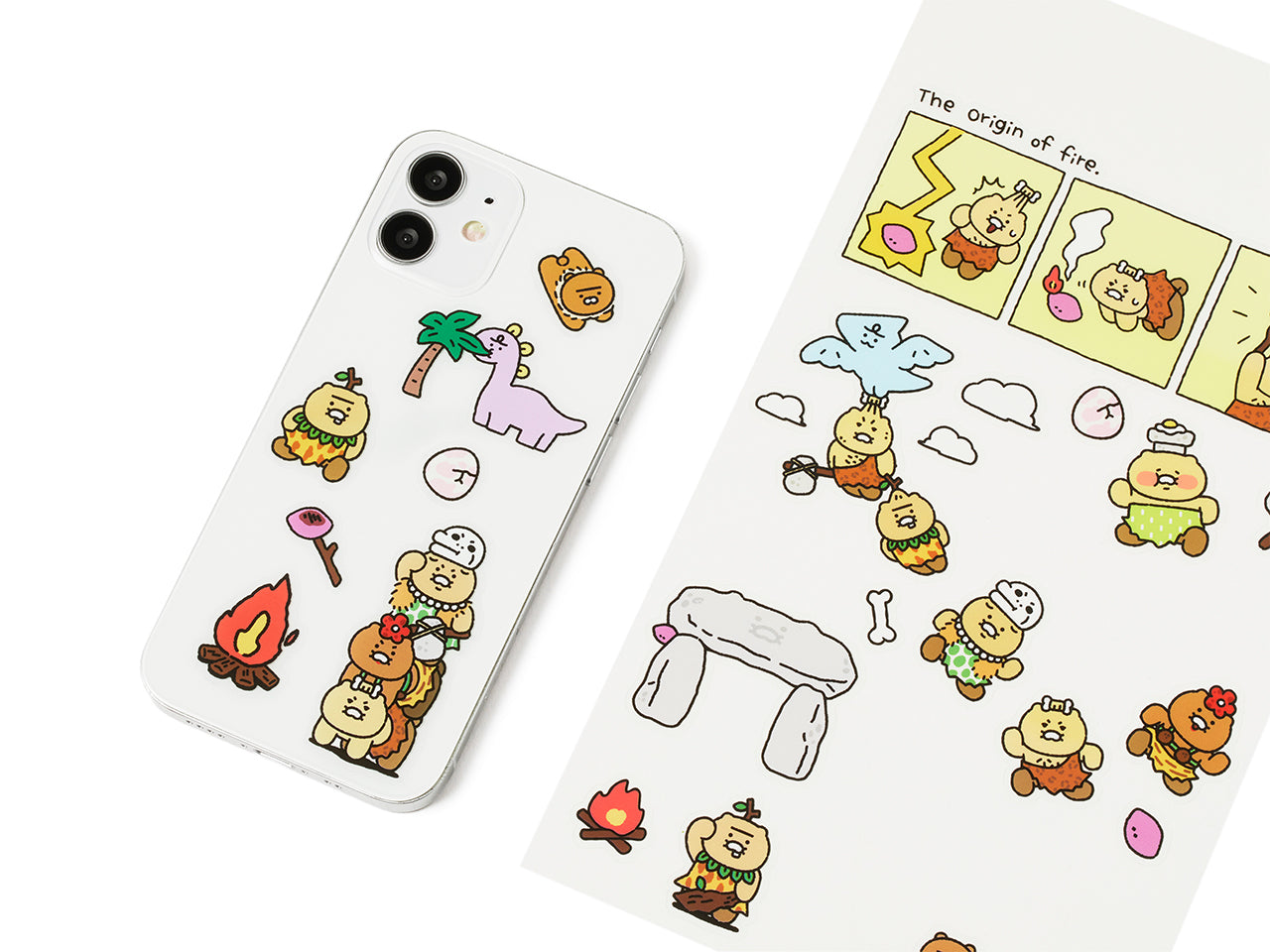 Kakao Friends Friends Clear Stickers
