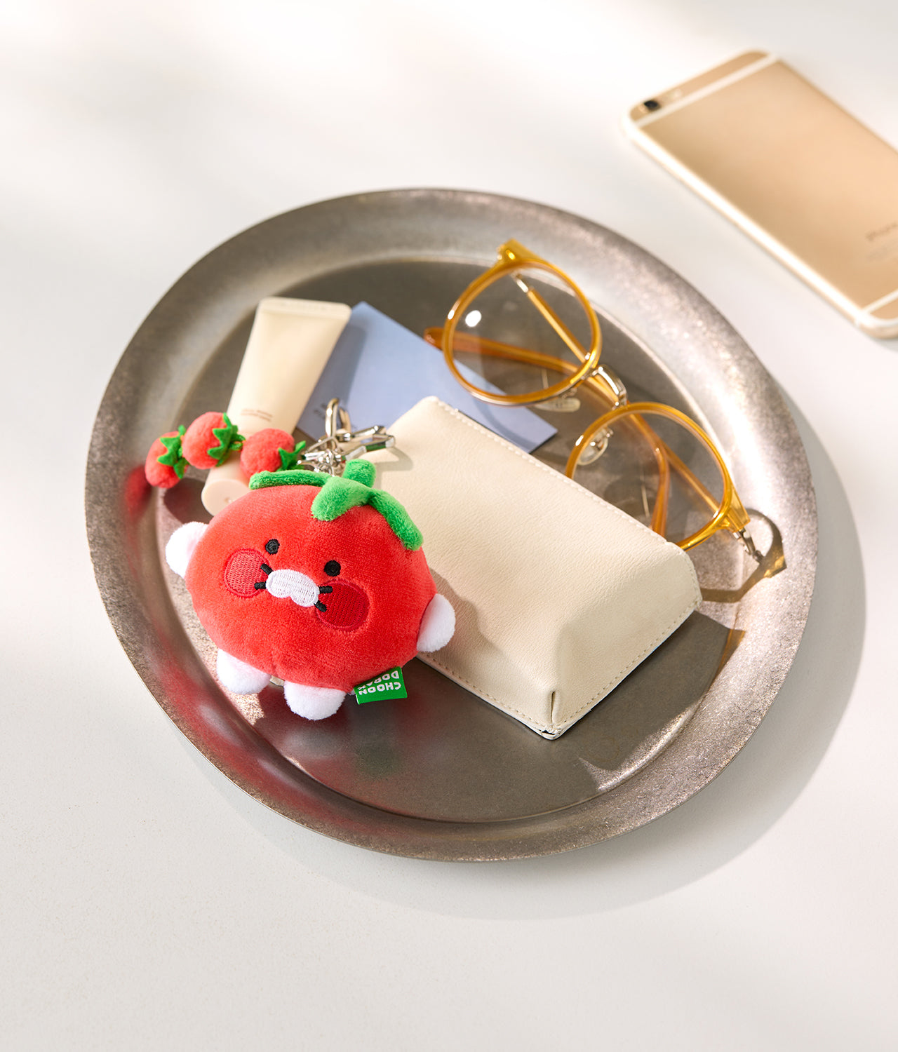 Kakao Friends Chunsik Plush Keyring