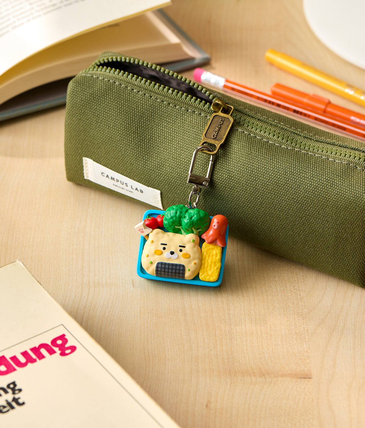 Kakao Friends Ryan Figure Keyring