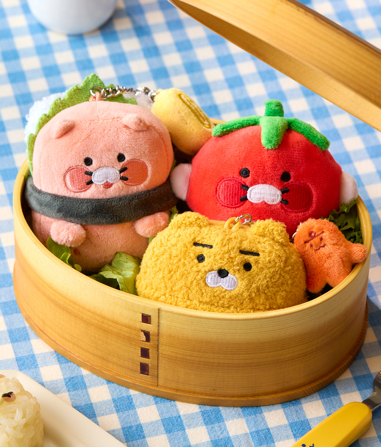 Kakao Friends Chunsik Plush Keyring