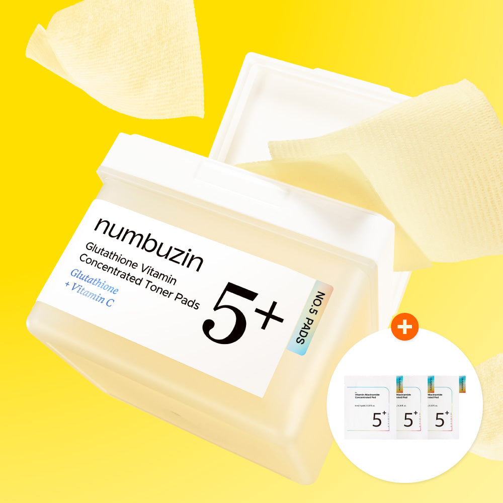 NUMBUZIN No.5 Glutathione C Trace Film Pads 70 Pads +6 Bonus