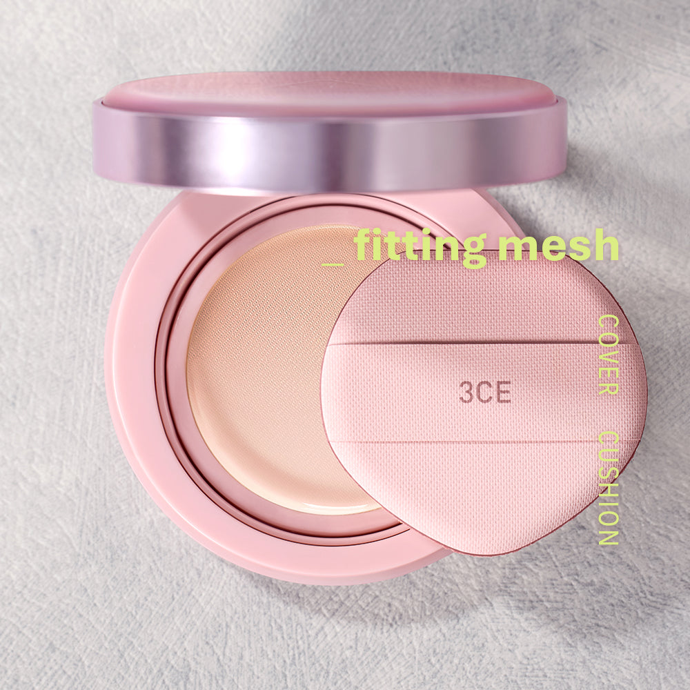 3CE Fitting Mesh Cover Cushion SPF40 PA+++