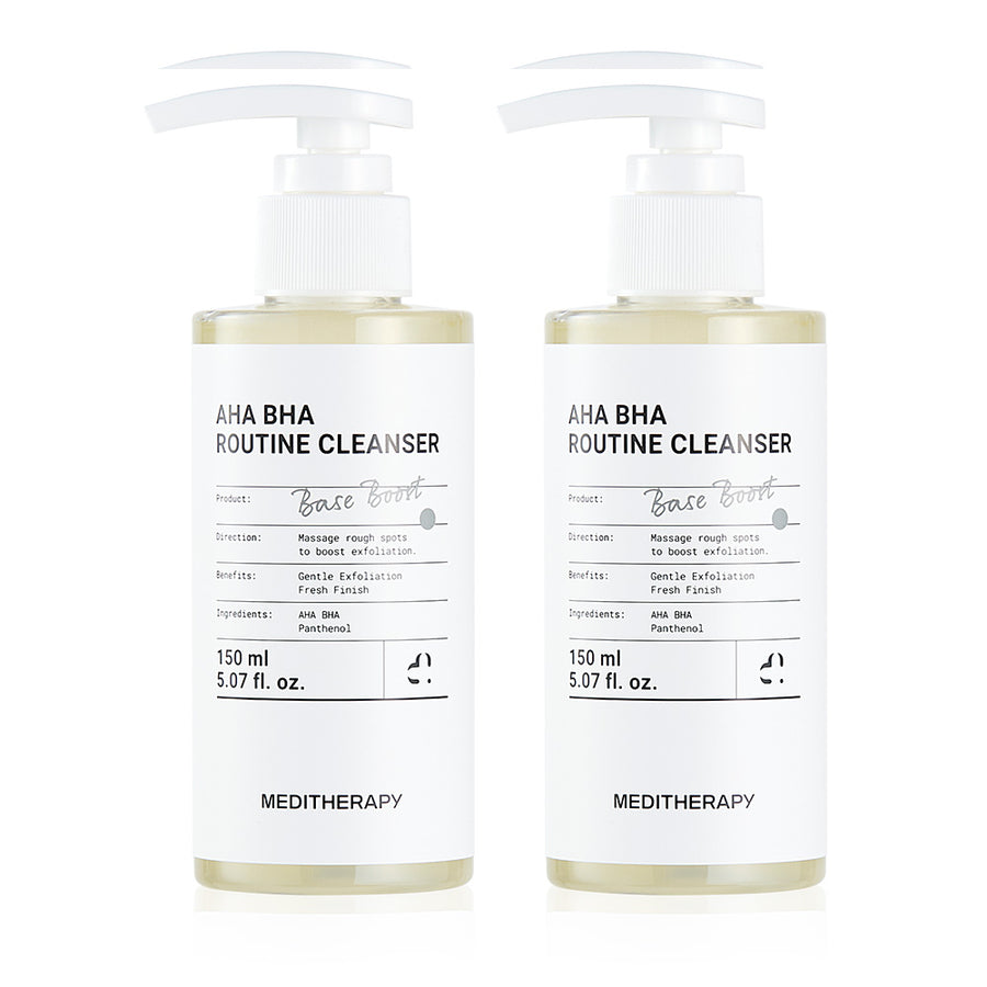 MEDITHERAPY AHA BHA Routine Cleanser 150ml Duo