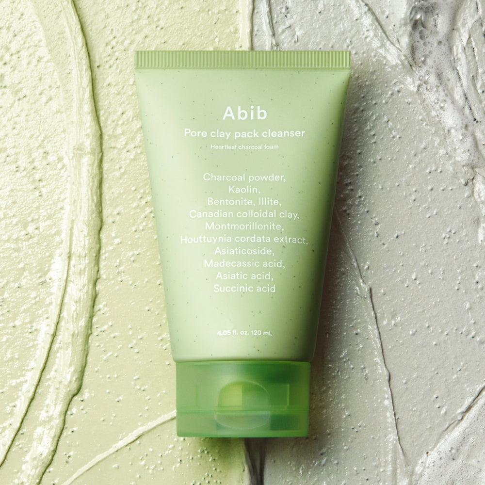 ABIB Pore Clay Pack Cleanser Heartleaf Charcoal Pack-to-Foam 120ml