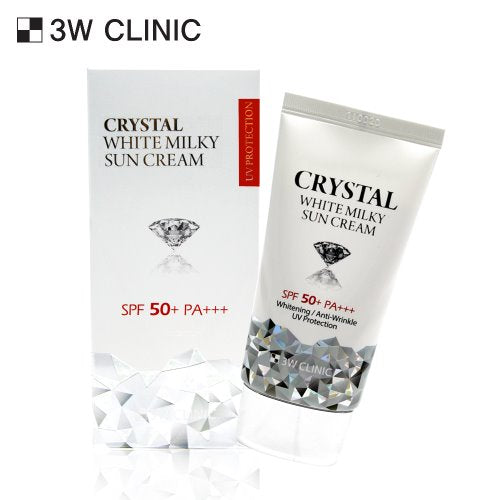 3Wクリニック クリスタルホワイト ミルキーサンクリーム 50ml
