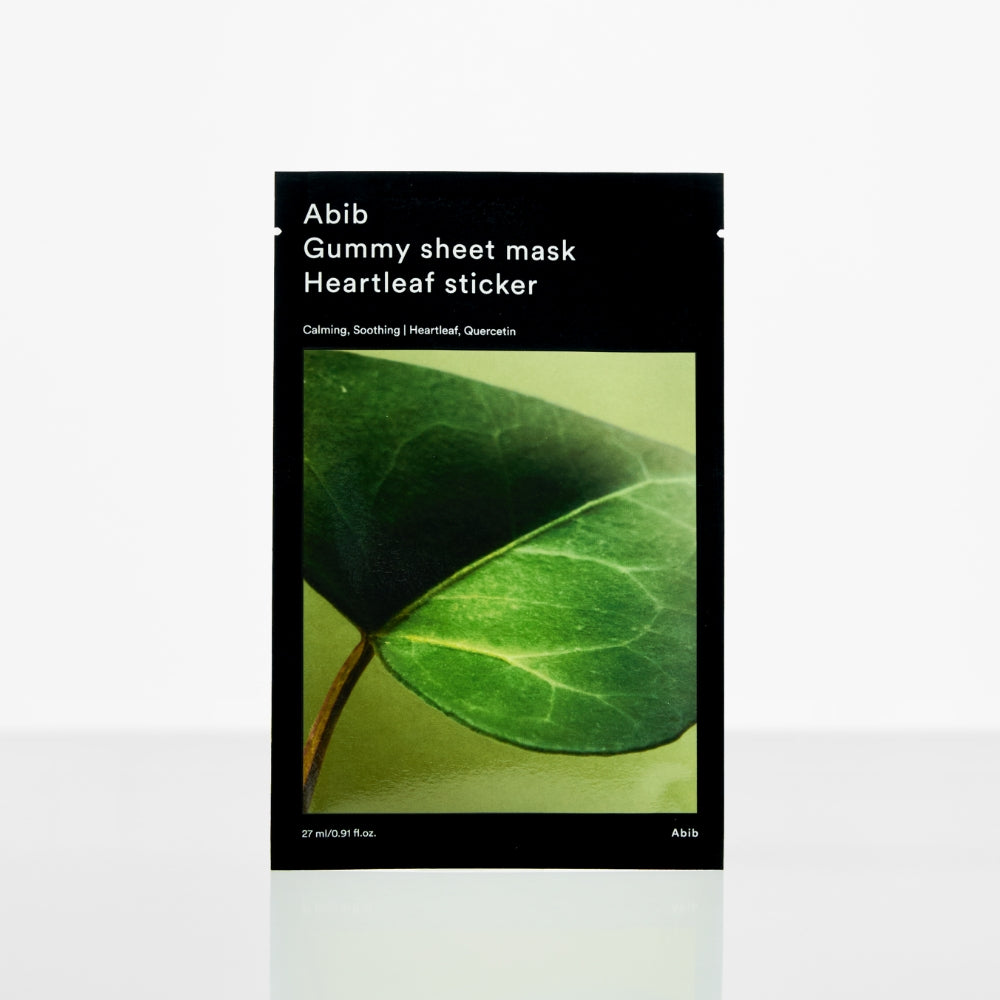 ABIB Gummy Sheet Mask Heartleaf Sticker 10 Sheets