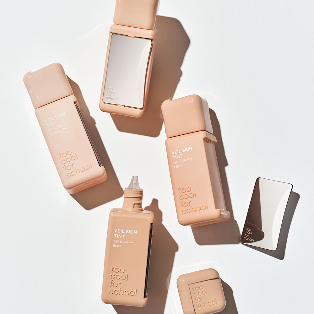 TOO COOL FOR SCHOOL Veil Skin Tint 35ml (+Dual Mirror Palette)