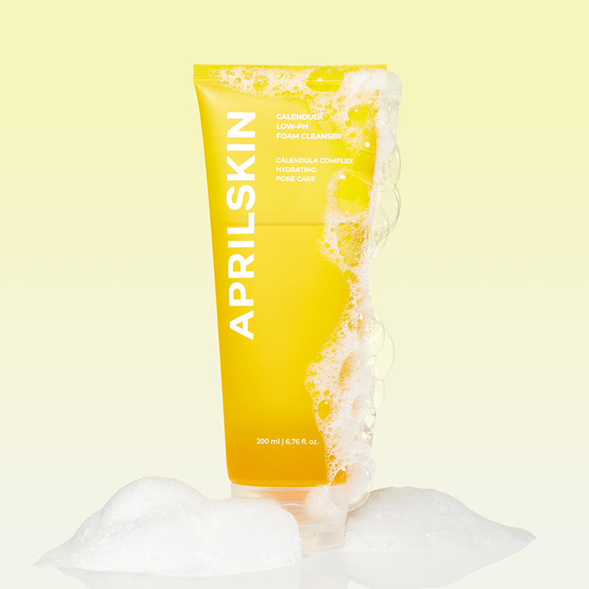 APRILSKIN Calendula Mild Acidic Foam Cleanser