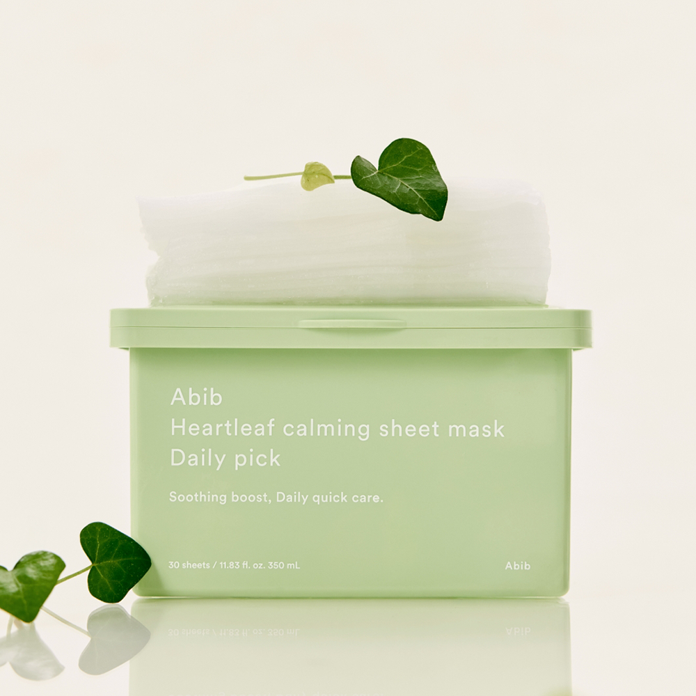 ABIB Daily Pick Heartleaf Sheet Mask 30 Sheets Set of 2