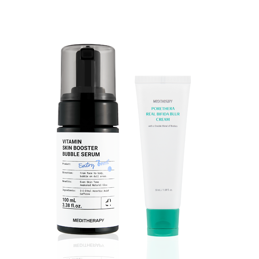MEDITHERAPY Tone-up Glow Duo Vitamin Bubble 100ml + Blur Cream 50ml