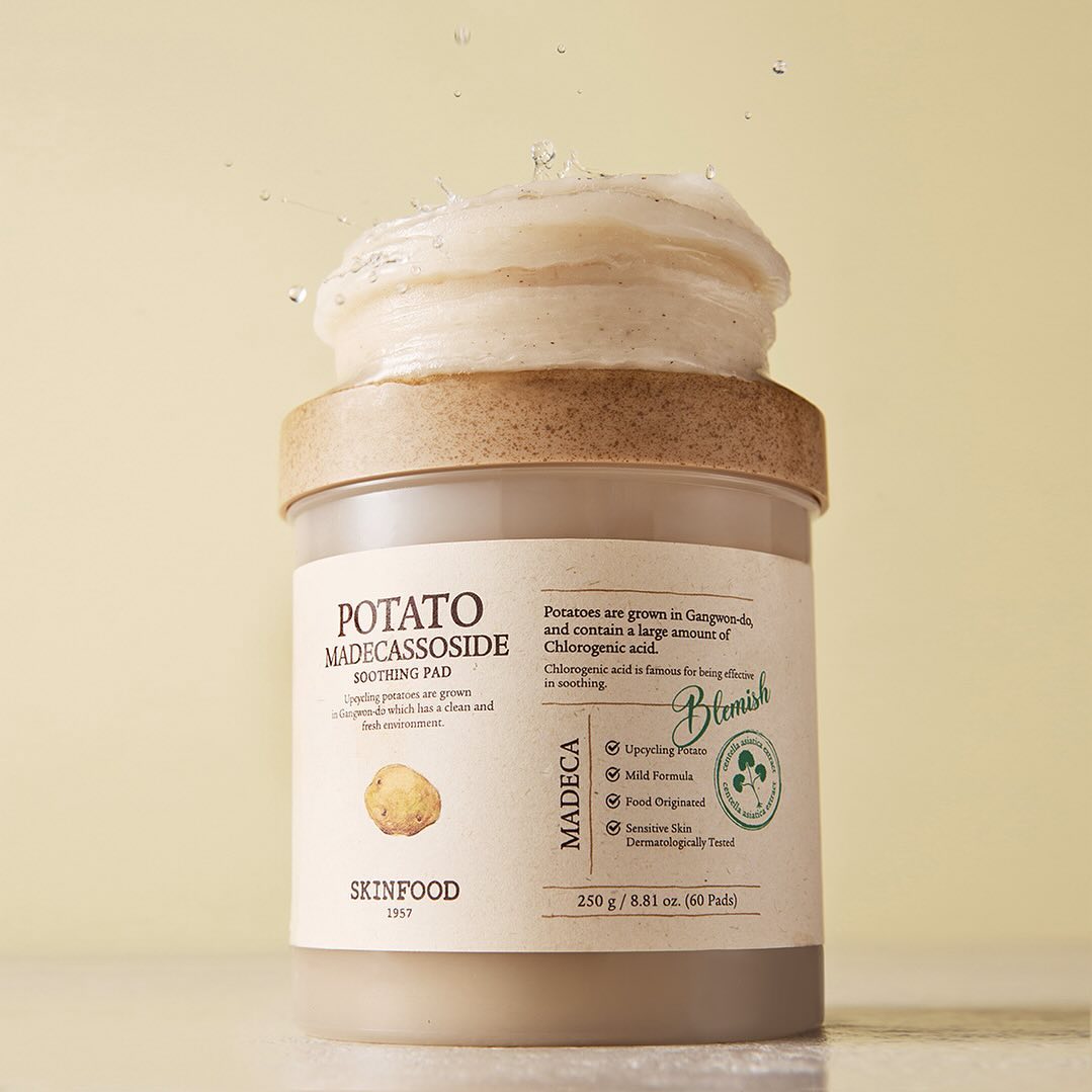 Skinfood Potato Madecassoide Soothing Pad