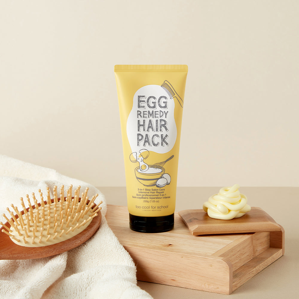 TOO COOL FOR SCHOOL Egg Remedy Hair Pack 200g (2 Pack)