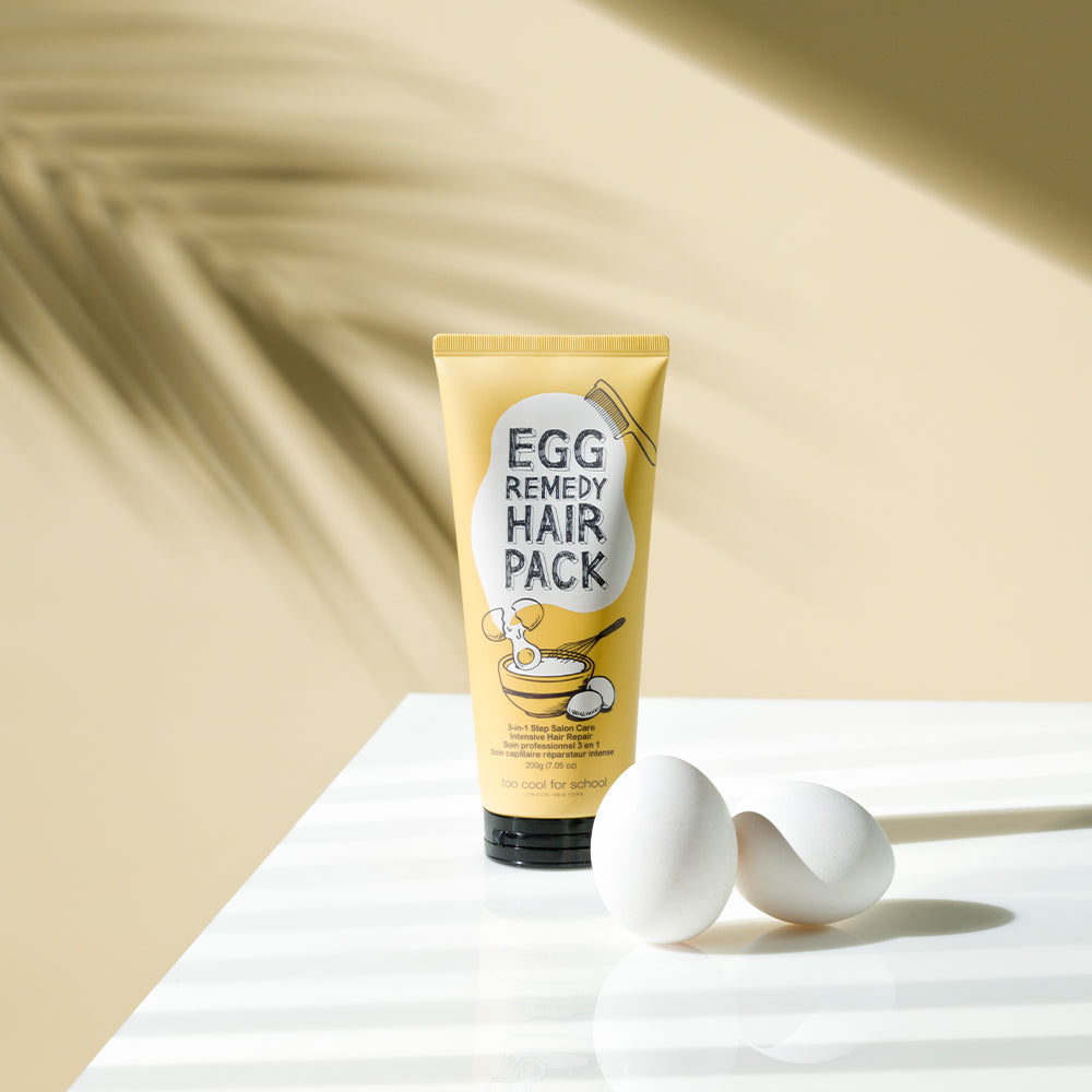TOO COOL FOR SCHOOL Egg Remedy Hair Pack 200g (2 Pack)