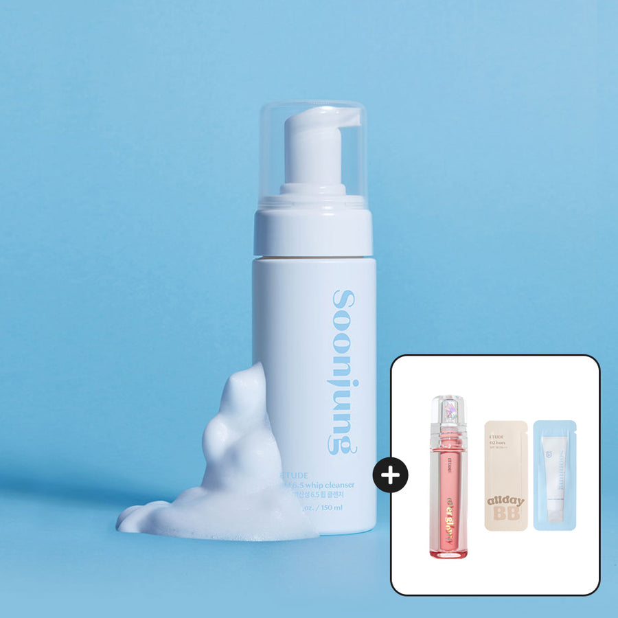ETUDE Soon Jung Mild Acidic 6.5 Whip Cleanser + Tint Main 250ml