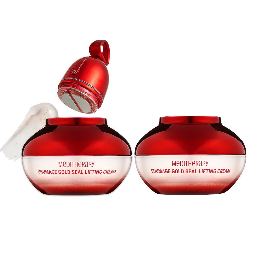 MEDITHERAPY Sumazi Gold Seal Lifting Cream 50ml Duo + EMS Device